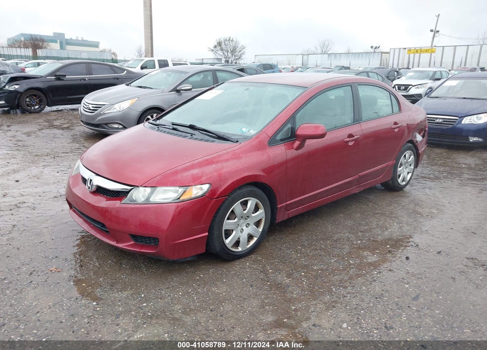 2010 HONDA CIVIC LX VIN: 2HGFA1F55AH579792