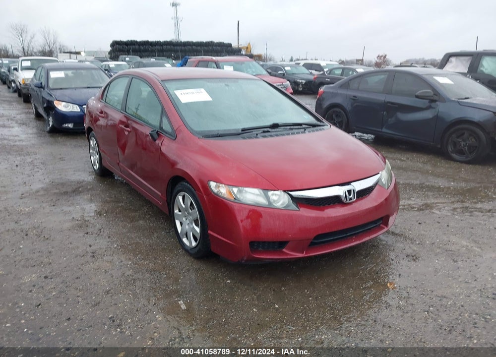 2010 HONDA CIVIC LX VIN: 2HGFA1F55AH579792