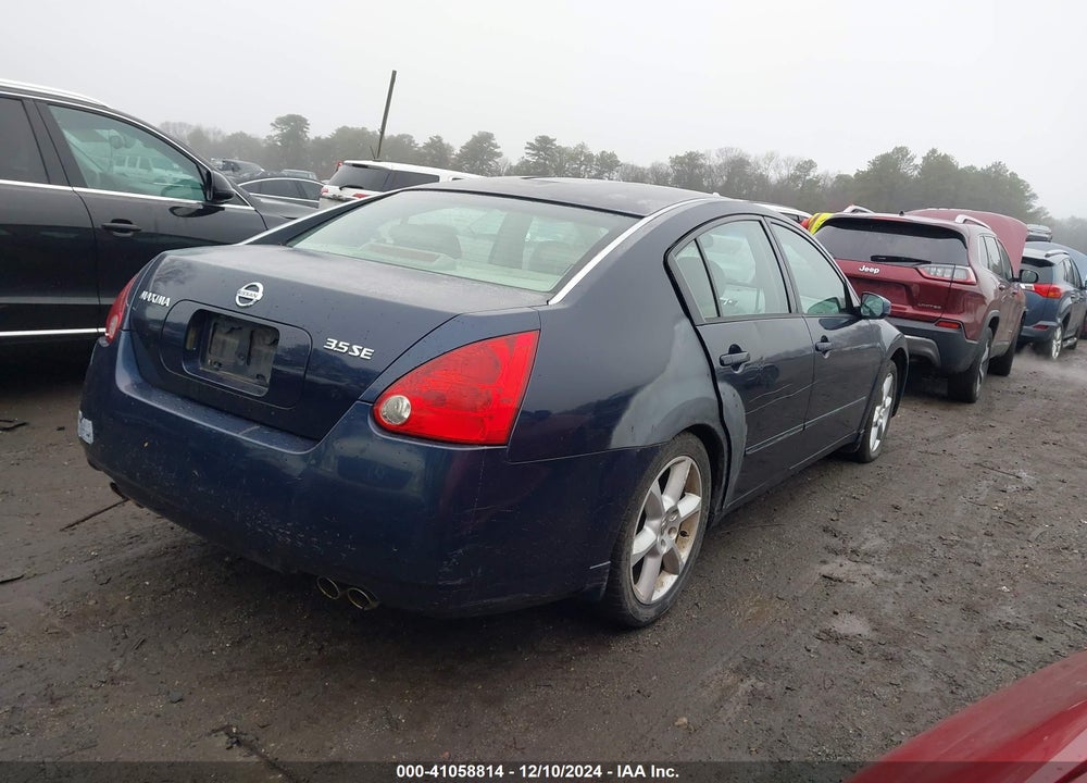 2005 NISSAN MAXIMA 3.5 SE VIN: 1N4BA41E95C831158
