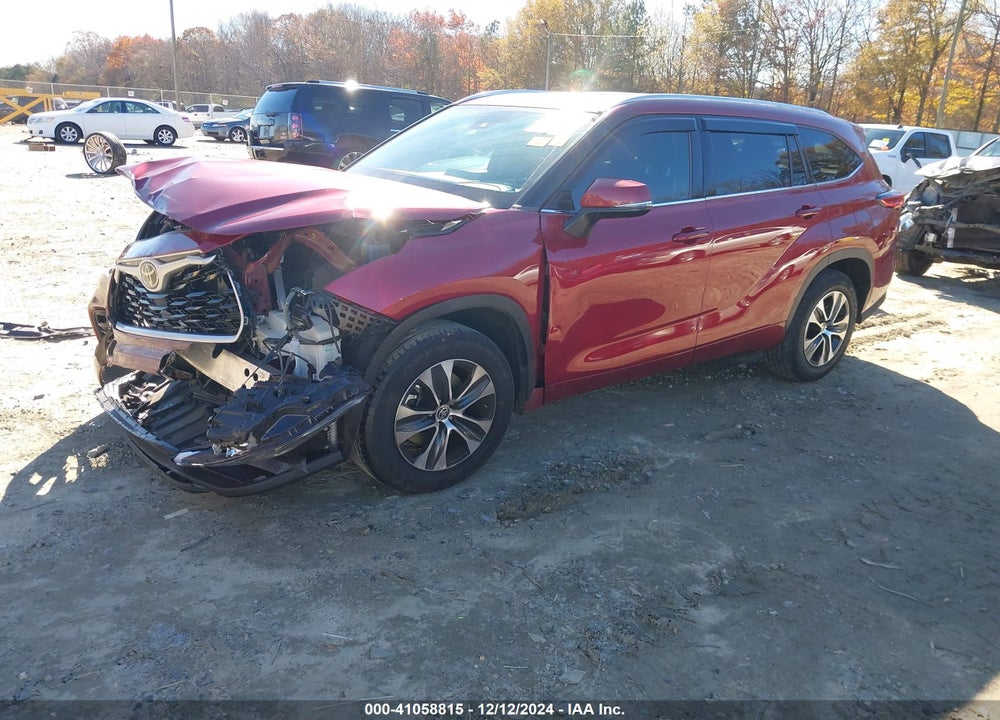 2020 TOYOTA HIGHLANDER XLE VIN: 5TDGZRAH9LS511530