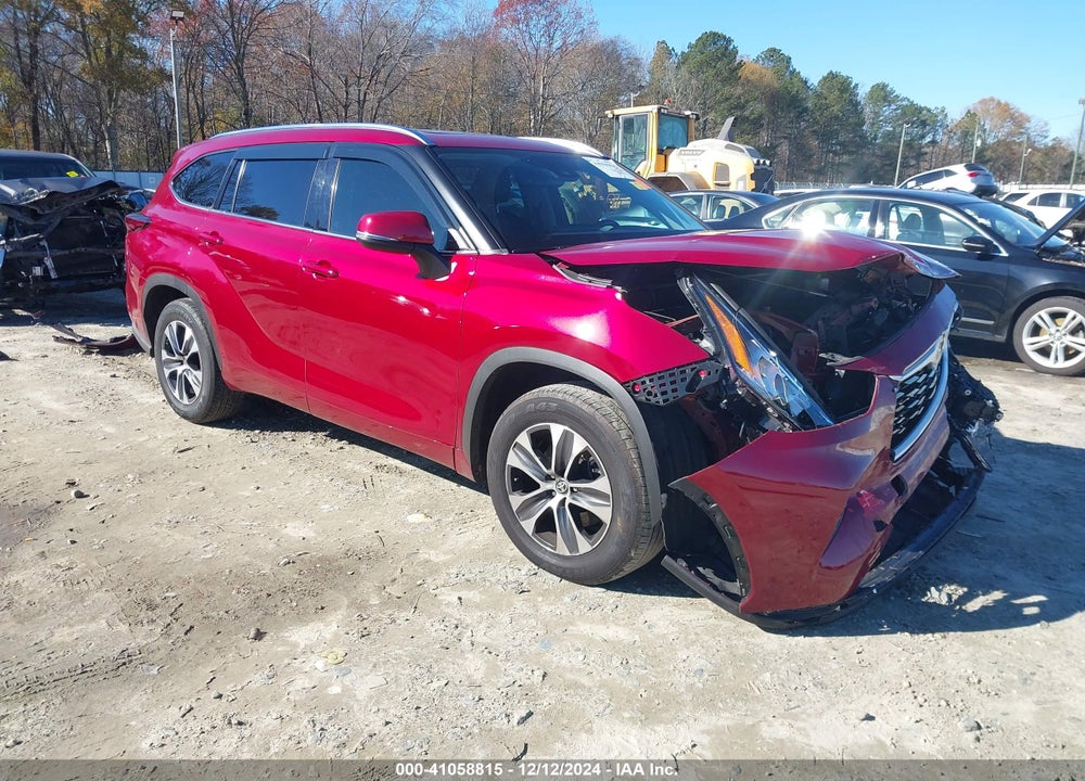 2020 TOYOTA HIGHLANDER XLE VIN: 5TDGZRAH9LS511530