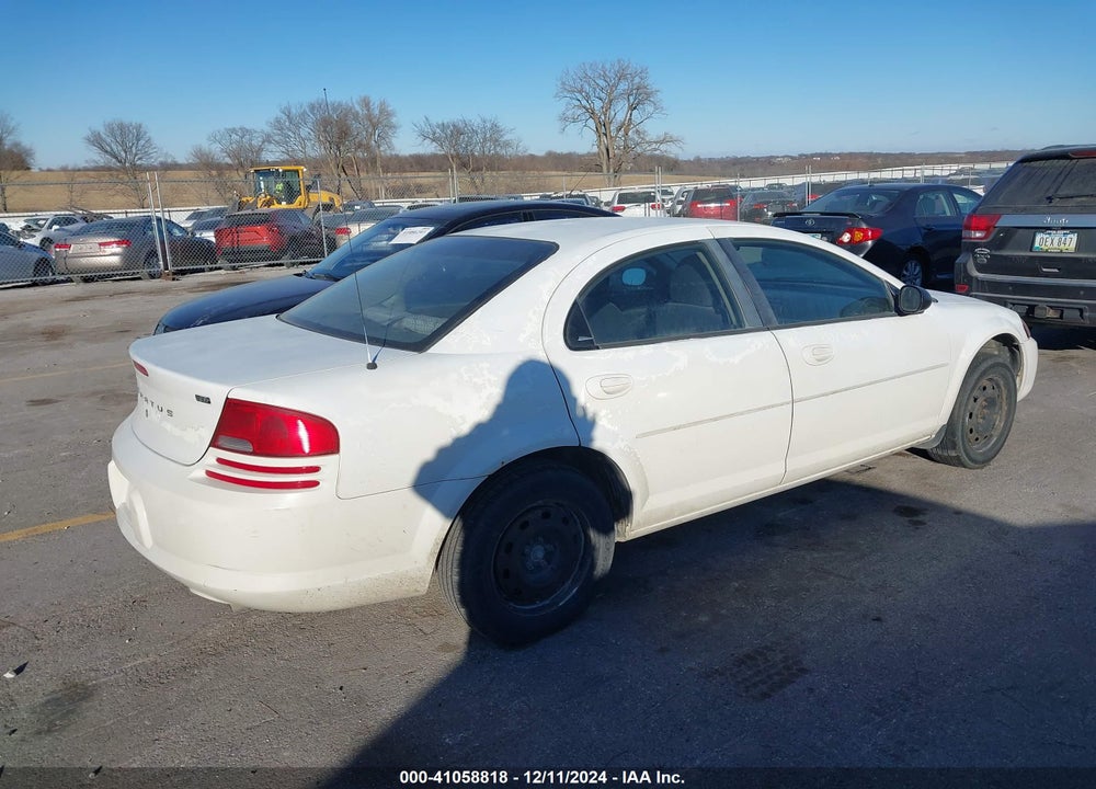 2005 DODGE STRATUS SXT VIN: 1B3EL46X95N676239