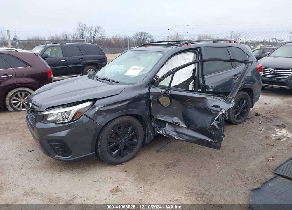 2020 SUBARU FORESTER SPORT VIN: JF2SKAMC8LH476842