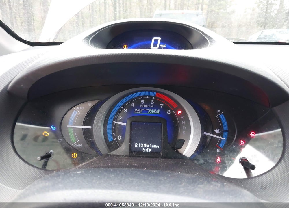 2010 HONDA INSIGHT EX VIN: JHMZE2H72AS035441