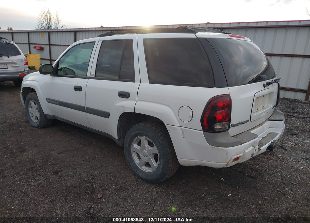 2003 CHEVROLET TRAILBLAZER LS VIN: 1GNDT13S432402065