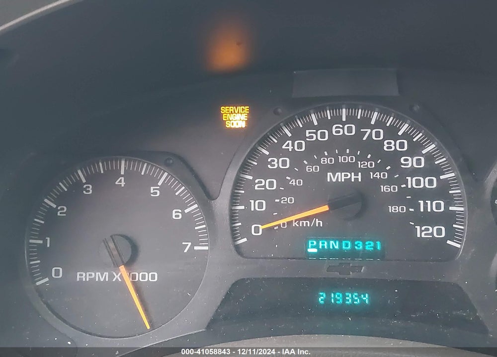 2003 CHEVROLET TRAILBLAZER LS VIN: 1GNDT13S432402065