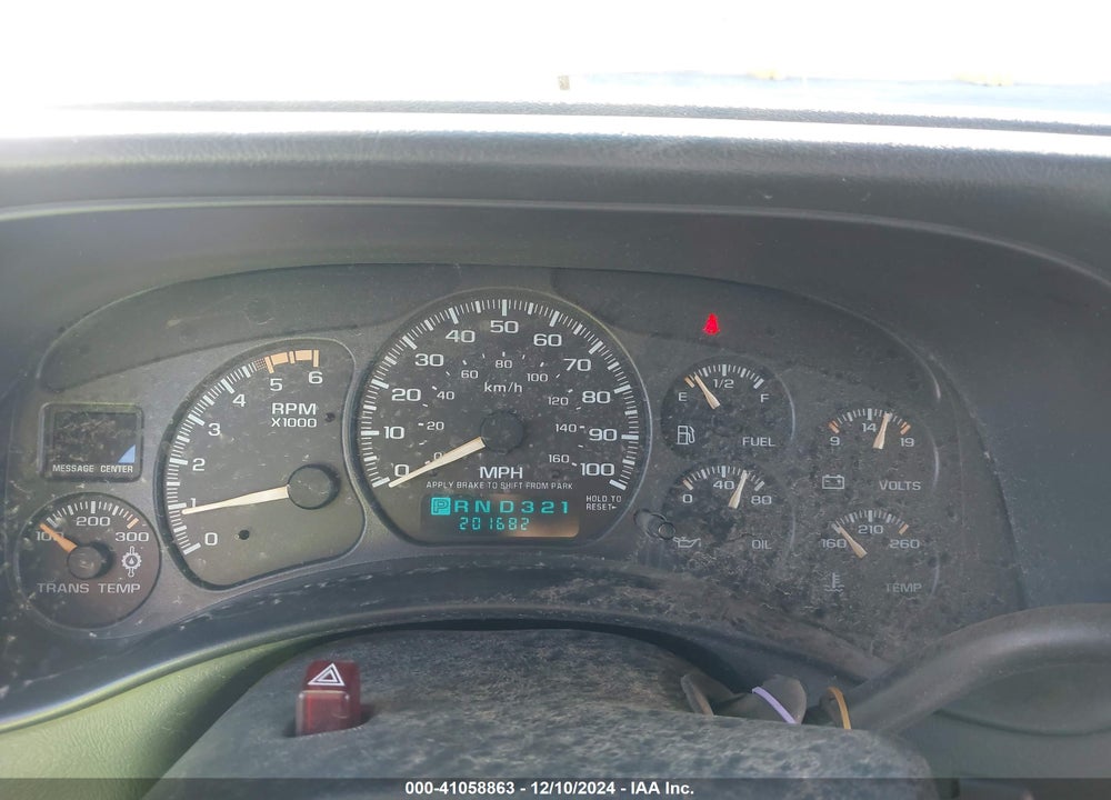 2002 CHEVROLET SILVERADO 2500HD LS VIN: 1GCHC23G22F130893