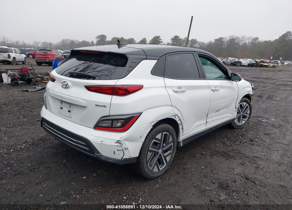 2022 HYUNDAI KONA ELECTRIC SEL VIN: KM8K23AG9NU144576