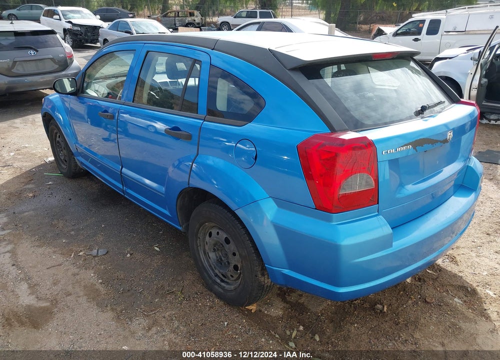 2008 DODGE CALIBER SE VIN: 1B3HB28B68D671791
