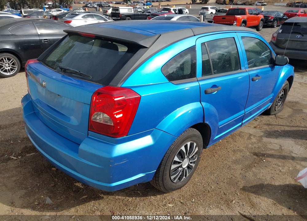 2008 DODGE CALIBER SE VIN: 1B3HB28B68D671791