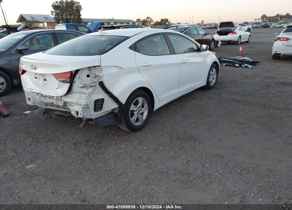 2015 HYUNDAI ELANTRA SE VIN: 5NPDH4AE7FH651147