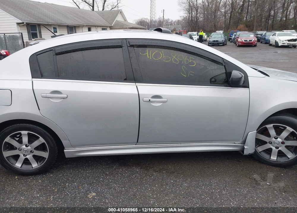 2012 NISSAN SENTRA 2.0 SR VIN: 3N1AB6AP8CL780630