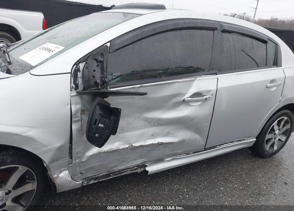 2012 NISSAN SENTRA 2.0 SR VIN: 3N1AB6AP8CL780630