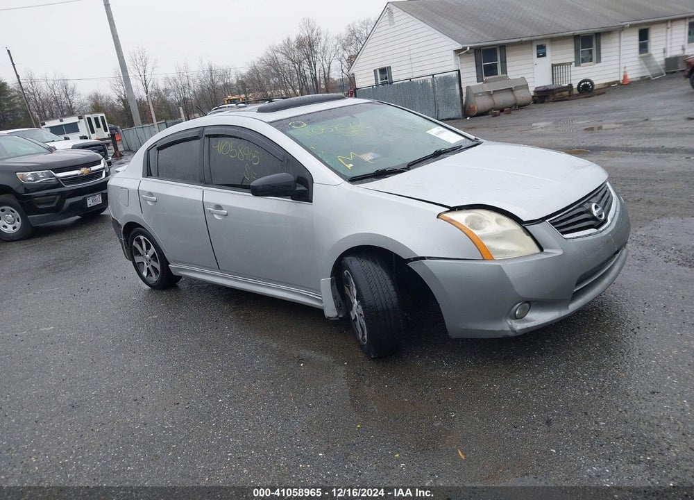 2012 NISSAN SENTRA 2.0 SR VIN: 3N1AB6AP8CL780630