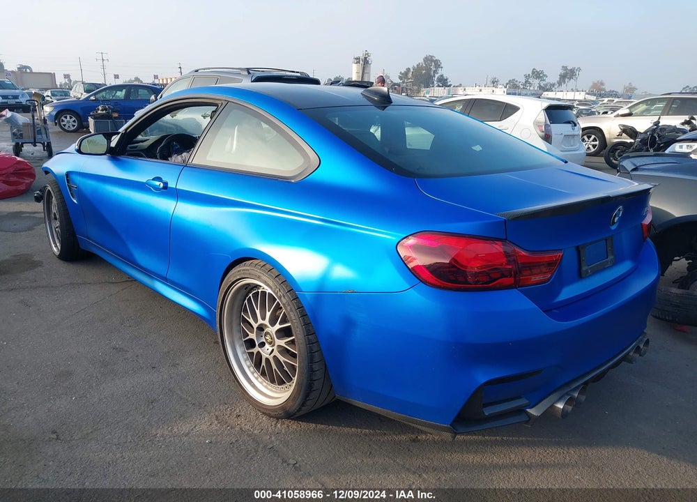 2016 BMW M4 VIN: WBS3R9C58GK338395
