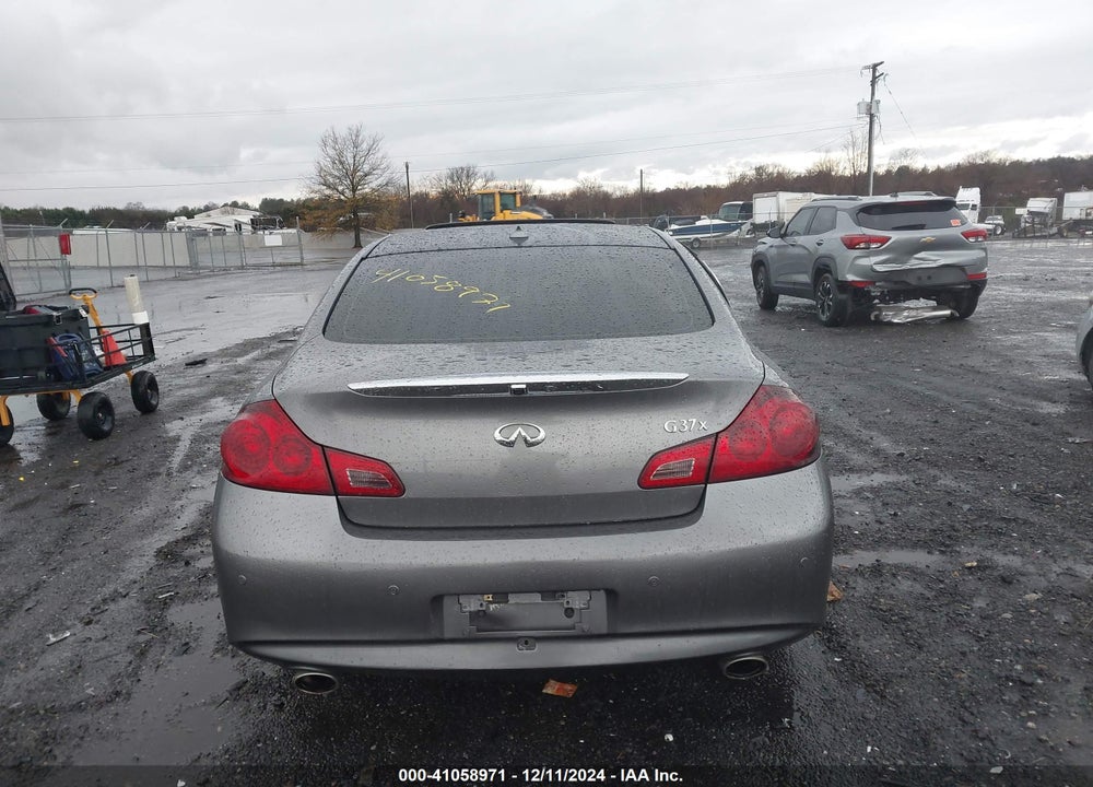 2013 INFINITI G37X VIN: JN1CV6AR1DM353458