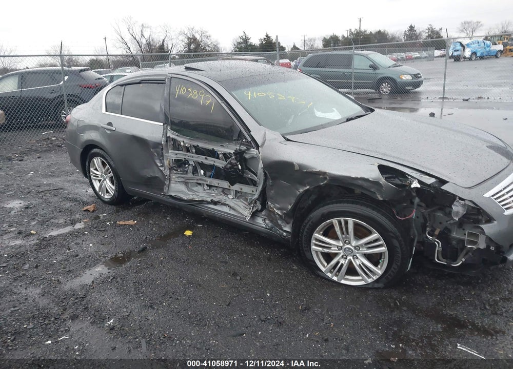 2013 INFINITI G37X VIN: JN1CV6AR1DM353458