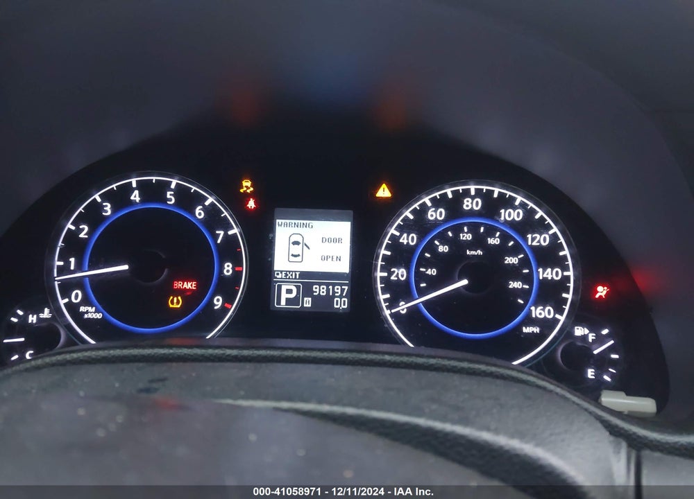 2013 INFINITI G37X VIN: JN1CV6AR1DM353458