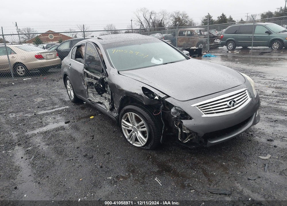 2013 INFINITI G37X VIN: JN1CV6AR1DM353458