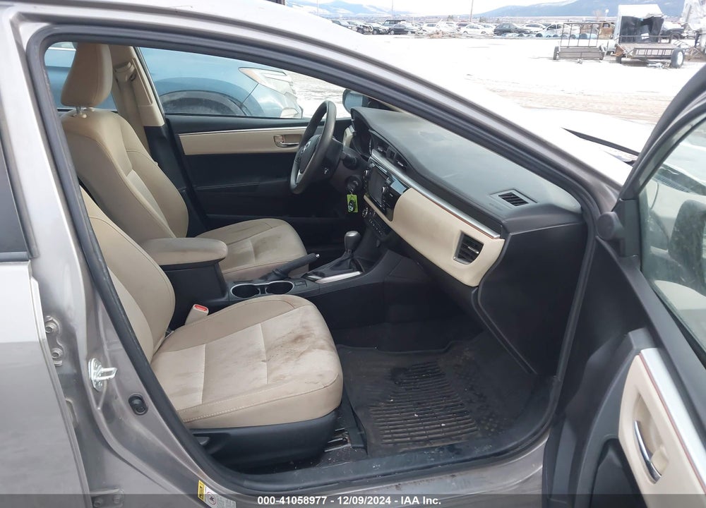 2015 TOYOTA COROLLA LE PLUS VIN: 2T1BURHE4FC327937