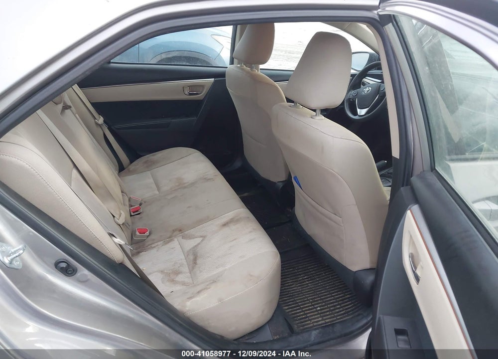 2015 TOYOTA COROLLA LE PLUS VIN: 2T1BURHE4FC327937