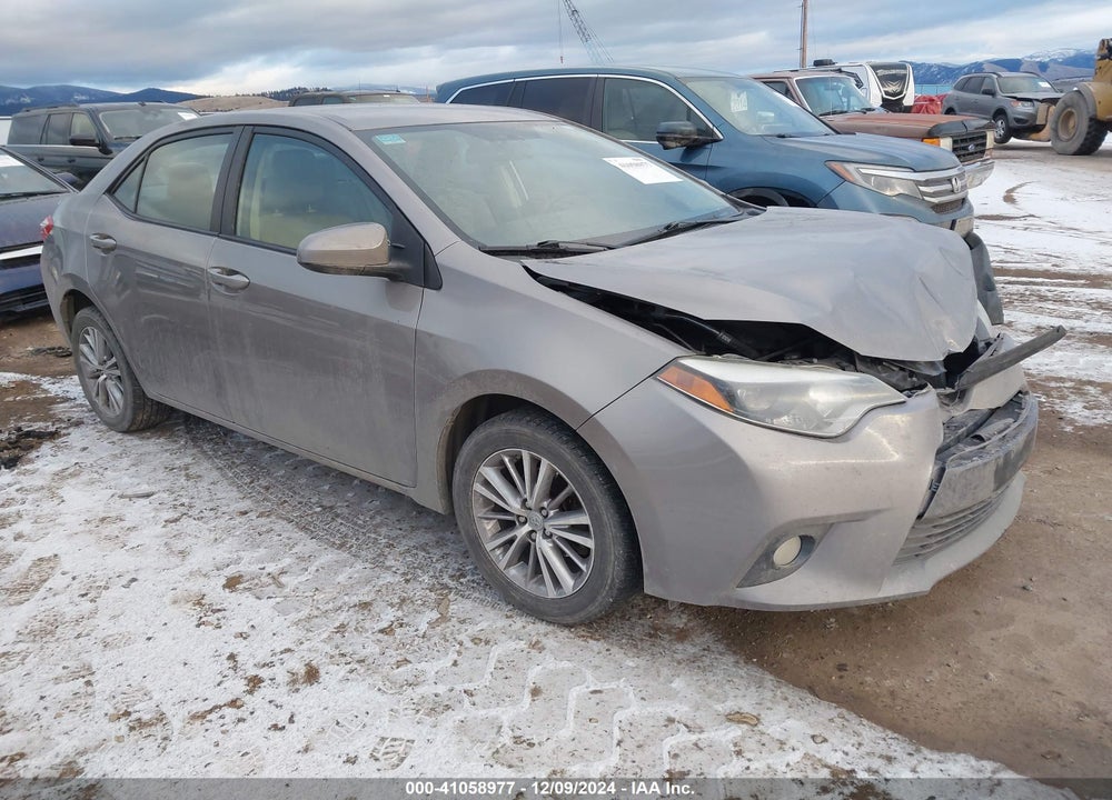 2015 TOYOTA COROLLA LE PLUS VIN: 2T1BURHE4FC327937