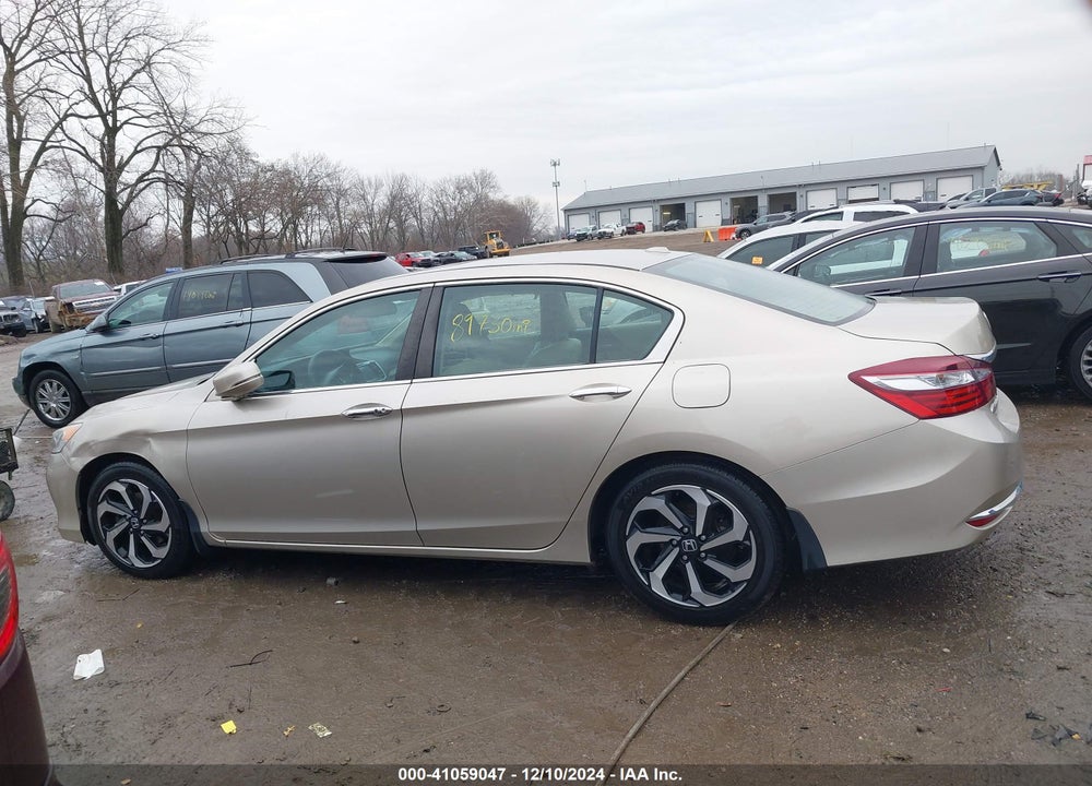 2016 HONDA ACCORD EX-L VIN: 1HGCR2F8XGA007183