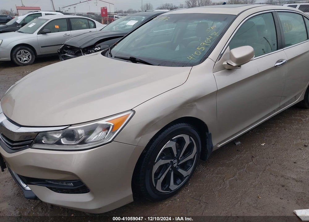 2016 HONDA ACCORD EX-L VIN: 1HGCR2F8XGA007183