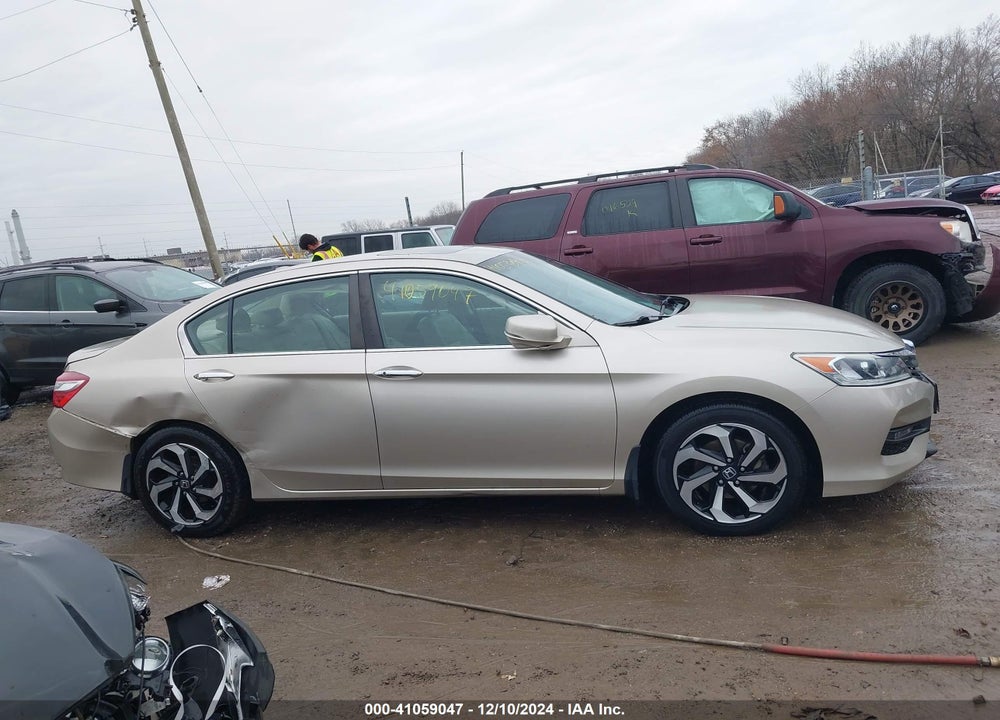 2016 HONDA ACCORD EX-L VIN: 1HGCR2F8XGA007183