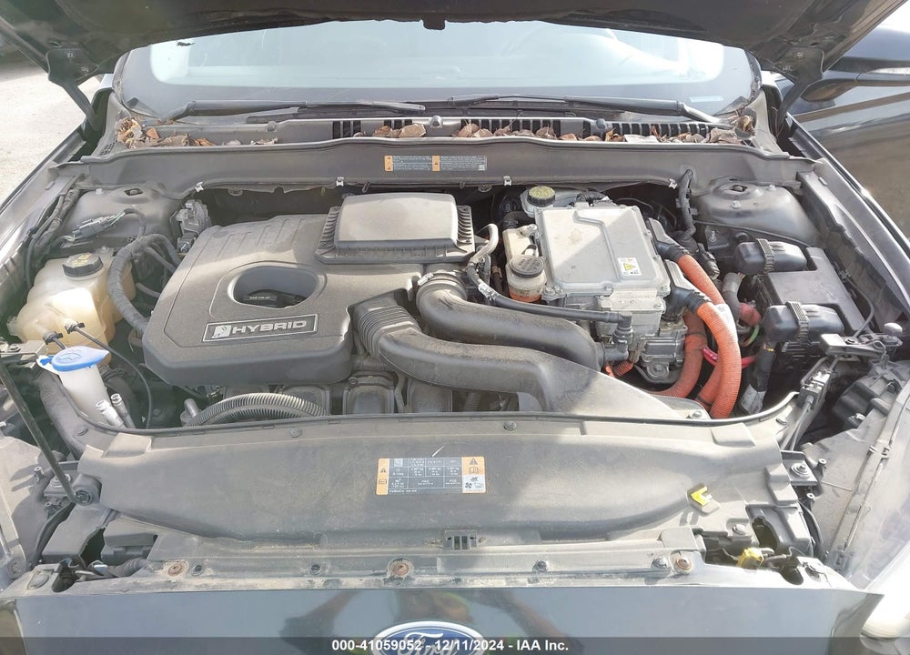 2013 FORD FUSION HYBRID SE VIN: 3FA6P0LUXDR219371