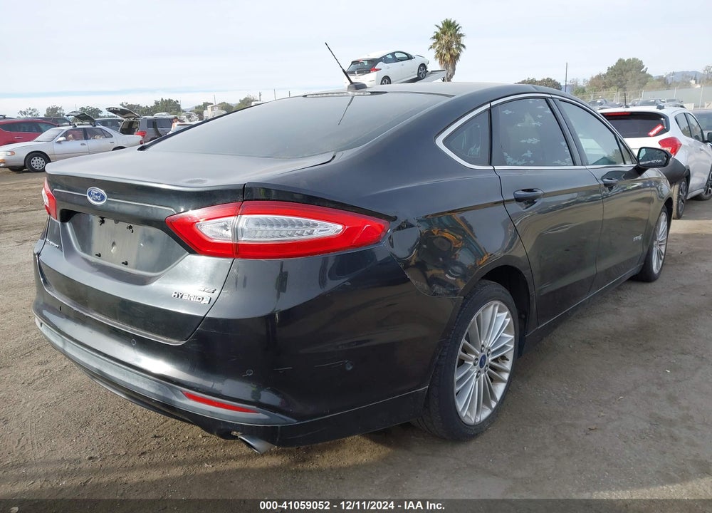 2013 FORD FUSION HYBRID SE VIN: 3FA6P0LUXDR219371