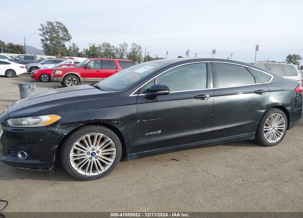 2013 FORD FUSION HYBRID SE VIN: 3FA6P0LUXDR219371