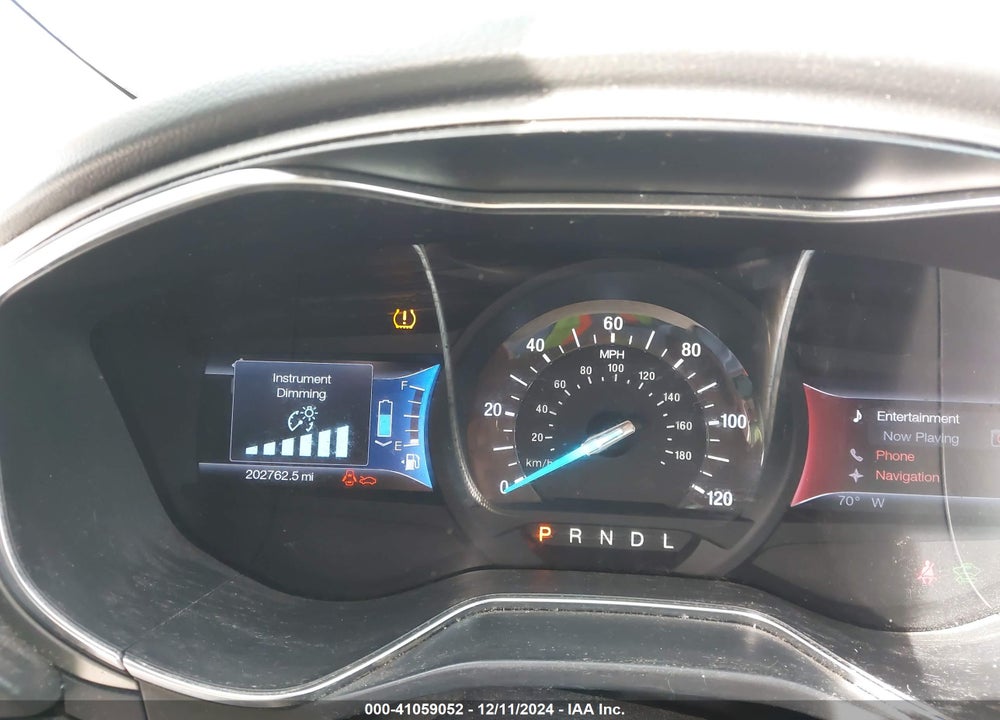 2013 FORD FUSION HYBRID SE VIN: 3FA6P0LUXDR219371