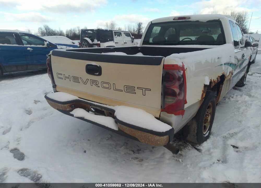 2004 CHEVROLET SILVERADO 1500 WORK TRUCK VIN: 1GCEC19XX4Z330331