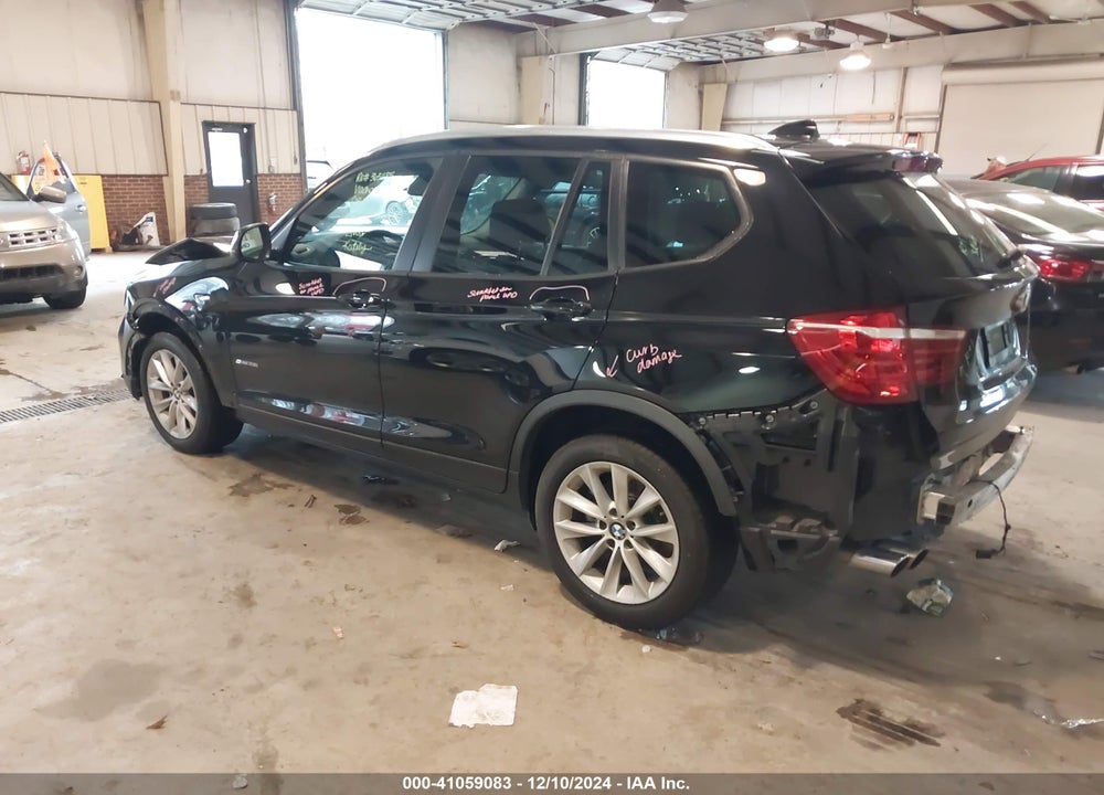 2017 BMW X3 SDRIVE28I VIN: 5UXWZ7C38H0X42123