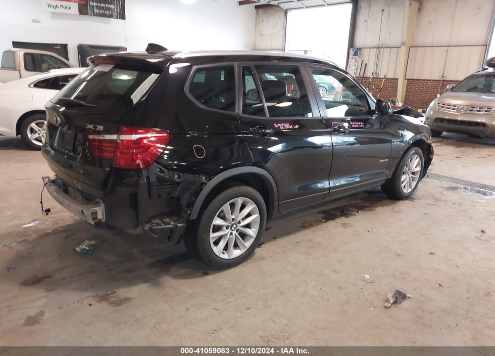 2017 BMW X3 SDRIVE28I VIN: 5UXWZ7C38H0X42123