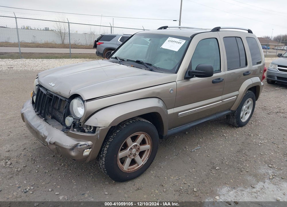 2006 JEEP LIBERTY LIMITED EDITION VIN: 1J8GL58K36W156587
