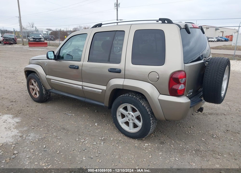 2006 JEEP LIBERTY LIMITED EDITION VIN: 1J8GL58K36W156587
