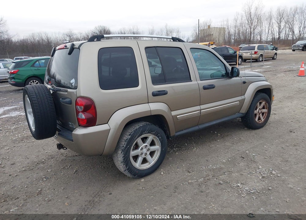 2006 JEEP LIBERTY LIMITED EDITION VIN: 1J8GL58K36W156587
