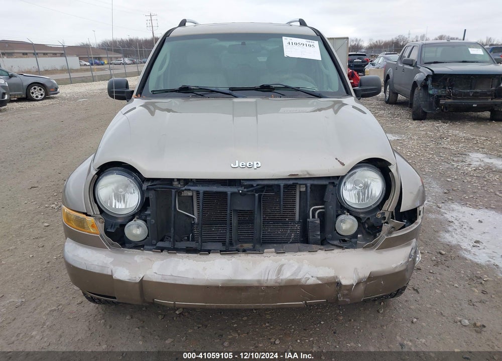 2006 JEEP LIBERTY LIMITED EDITION VIN: 1J8GL58K36W156587