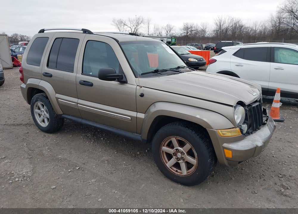 2006 JEEP LIBERTY LIMITED EDITION VIN: 1J8GL58K36W156587