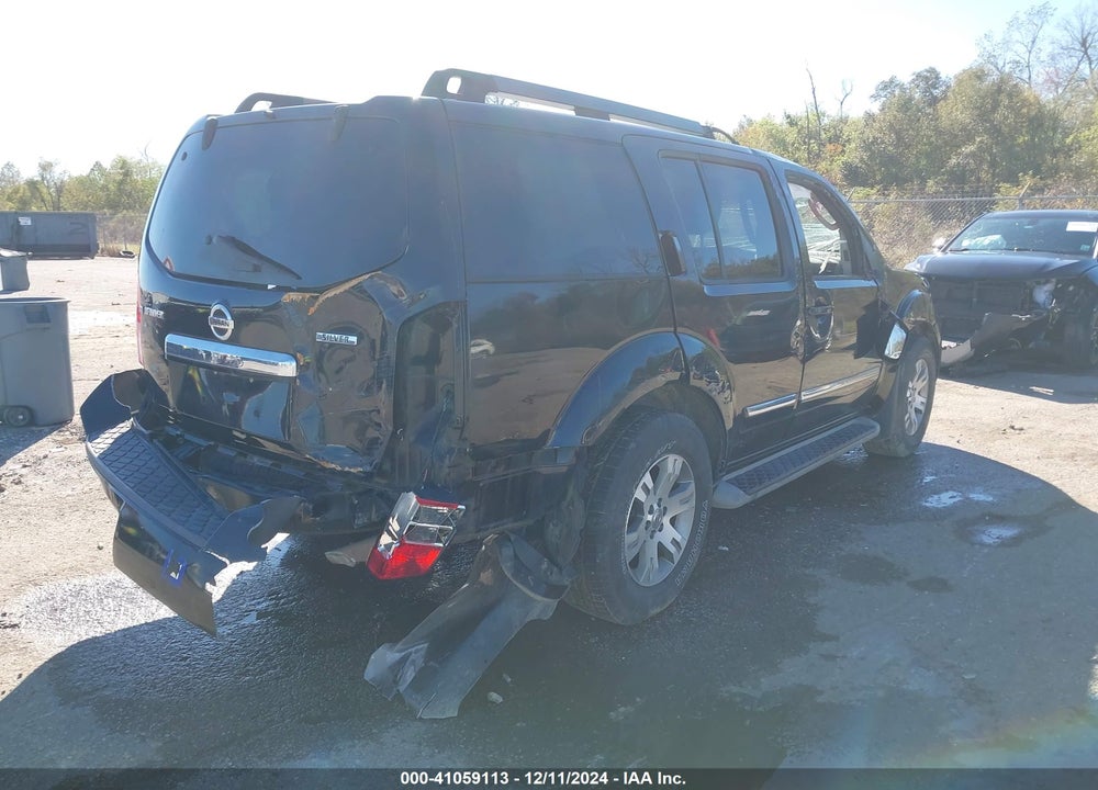 2012 NISSAN PATHFINDER SILVER VIN: 5N1AR1NN6CC615042