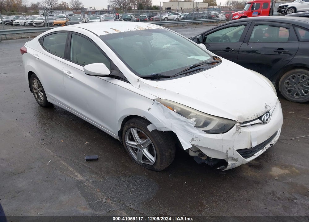 2014 HYUNDAI ELANTRA SE VIN: 5NPDH4AE0EH515943