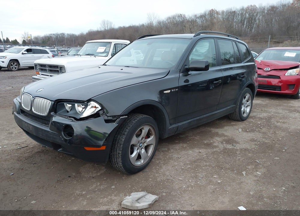2008 BMW X3 3.0SI VIN: WBXPC93498WJ11232