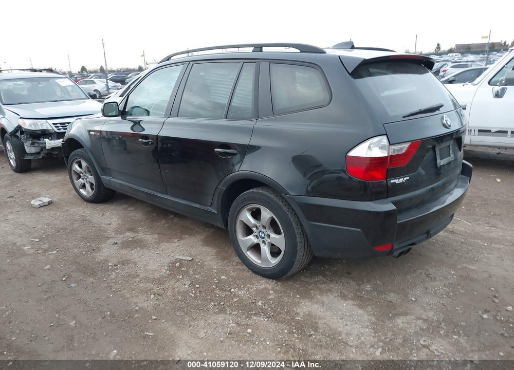 2008 BMW X3 3.0SI VIN: WBXPC93498WJ11232