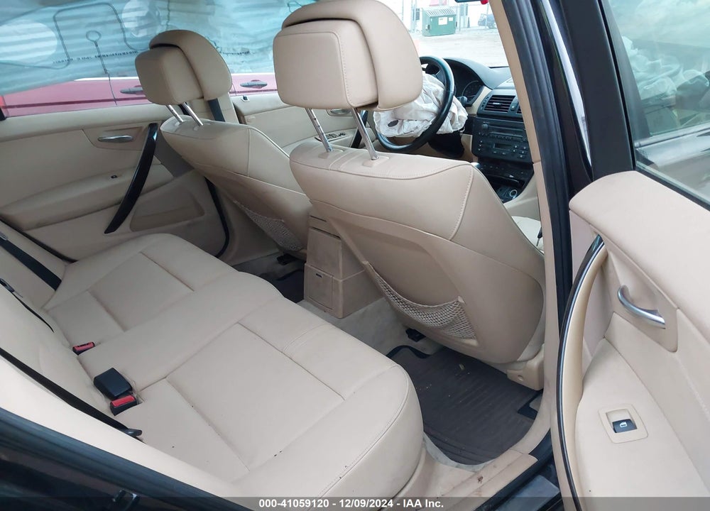 2008 BMW X3 3.0SI VIN: WBXPC93498WJ11232