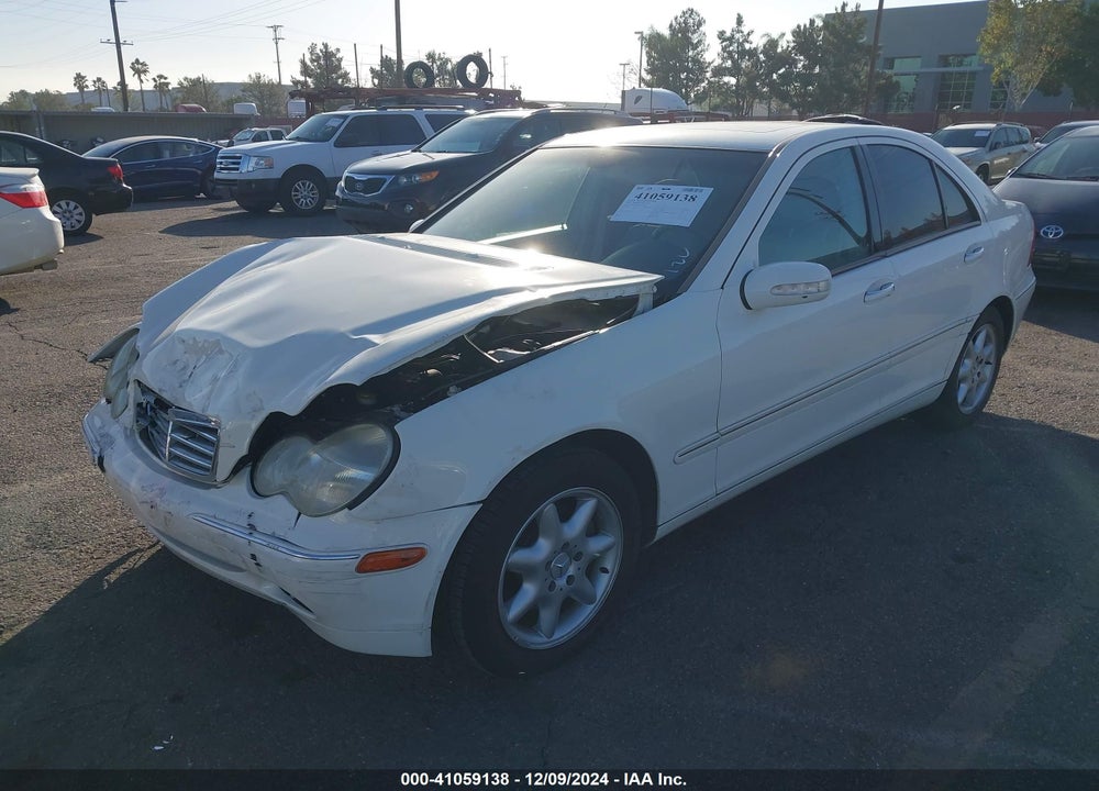 2004 MERCEDES-BENZ C 320 SPORT VIN: WDBRF64J24F453386