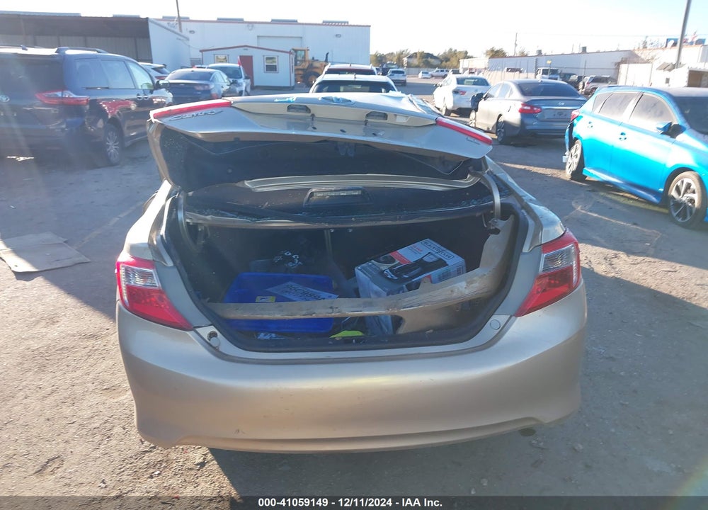 2012 TOYOTA CAMRY VIN: 4T4BF1FK2CR160899