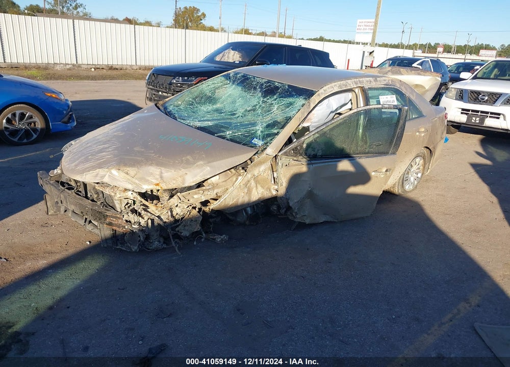 2012 TOYOTA CAMRY VIN: 4T4BF1FK2CR160899