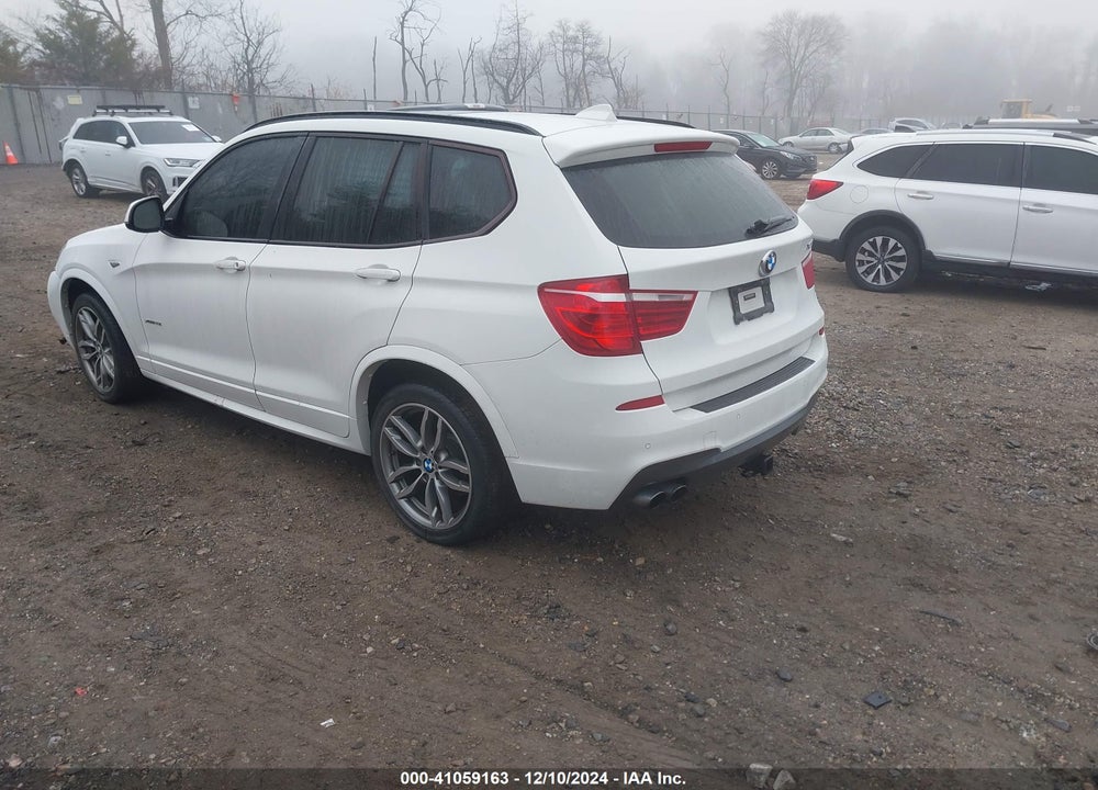 2016 BMW X3 XDRIVE28I VIN: 5UXWX9C51G0D81886